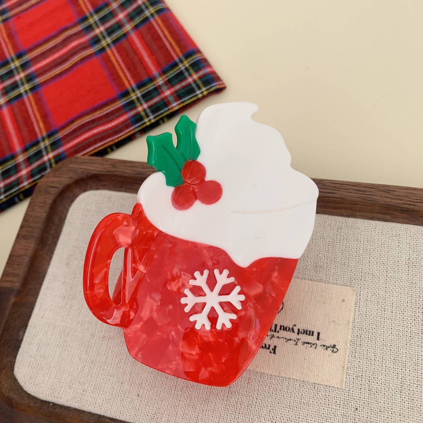 Christmas Claw Clips
